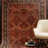 Crocosmia Isfahan Vintage Rug - The Verasaa Collections