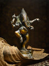 Dancing Lord Ganesha Idol III - The Verasaa Collections