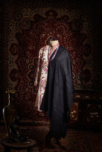 Load image into Gallery viewer, Black Solid Toosha Kashmir Stole - The Verasaa Collections
