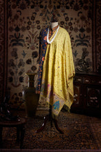 Load image into Gallery viewer, Yellow Delight Kalamkari Silk Pashmina Stole - The Verasaa Collections
