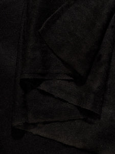 Black Solid Toosha Kashmir Stole - The Verasaa Collections