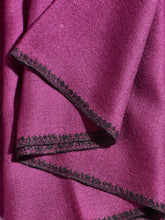 Load image into Gallery viewer, Purple Alchemilla Palla Kashmiri Pashmina Stole - The Verasaa Collections
